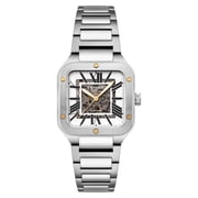Engineer Lennox Skeleton Automatic Silver Brown