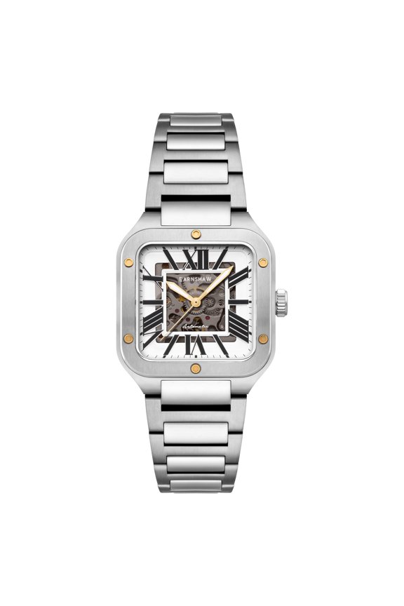 Engineer Lennox Skeleton Automatic Silver Brown