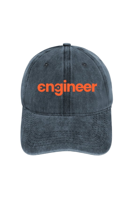 Engineer Navy Hat Adjustable Funny Fashion Unisex Baseball Cap For Men Women