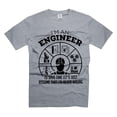 thumbnail image 1 of Engineer Never Wrong T-Shirt I'm An Engineer Shirt Funny Gifts For Men Father's Day Gift (XX-Large Grey), 1 of 6