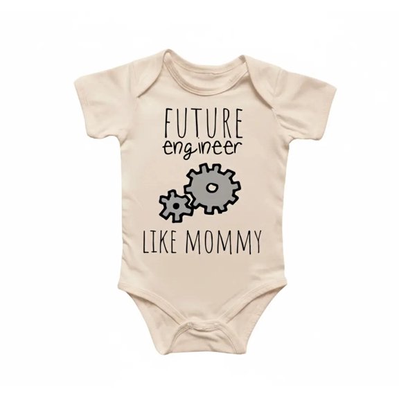 Engineer Newborn Baby Bodysuits