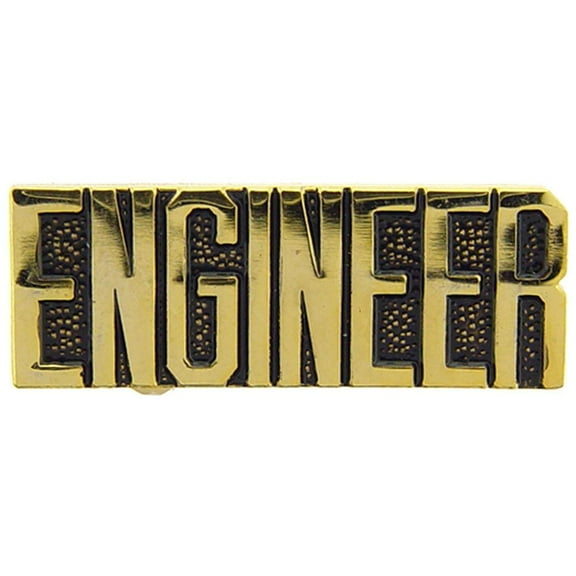 Eagle Emblems P01467 Pin - Engineer, Script - 1.25 in.