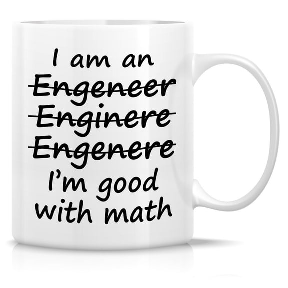 Engineer Problem Sarcasm Solution Mug - 11 Oz Ceramic Coffee Cup  Hilarious Gift for Engineer, Engineering Students - Birthday, Graduation, Appreciation Gift For Coworker