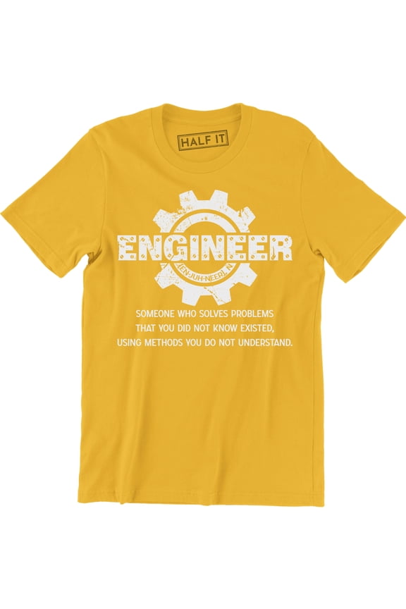 Engineer Solve Problem - Men's Proud Profession Gift for Engineers T-Shirt