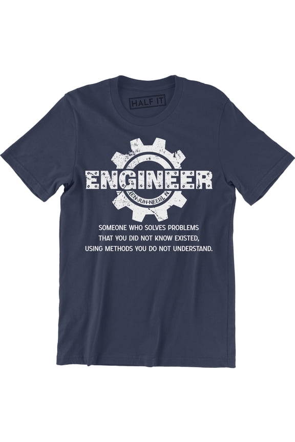 Engineer Solve Problem - Men's Proud Profession Gift for Engineers T-Shirt