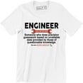 thumbnail image 1 of Engineer Someone Does Precision Guesswork Based On Unreliable Data Men T-Shirt, 1 of 4