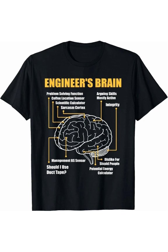 Engineer's Brain Engineering Gift Unisex T-Shirt