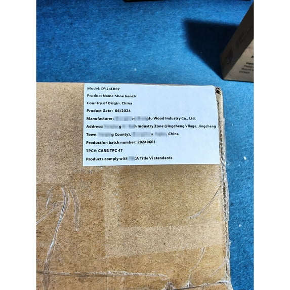 Engineered Hardwood Shoe Bench - Durable and Attractive Shoe Storage Option