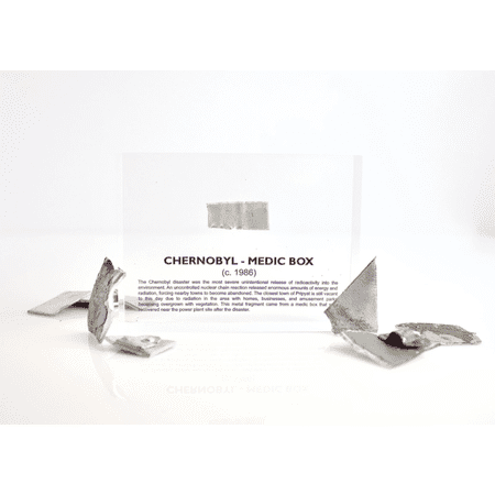 Engineered Labs Educational Museum Chernobyl - Medic Box Clear Acrylic USA
