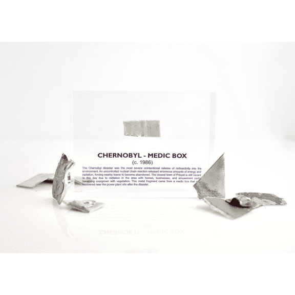 Engineered Labs Educational Museum Chernobyl - Medic Box Clear Acrylic USA