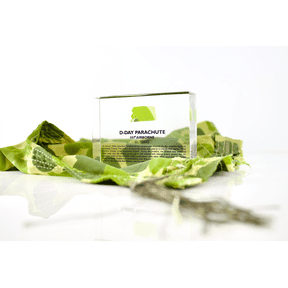 Engineered Labs Educational Museum D-Day Parachute Personal Museum Clear Acrylic USA