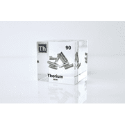 Engineered Labs Educational Thorium Element Cube Display Clear Acrylic USA