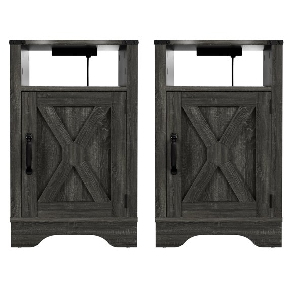 Engineered Wood - Ample Storage - Bedroom or Entryway - Generous Hidden and Open Storage