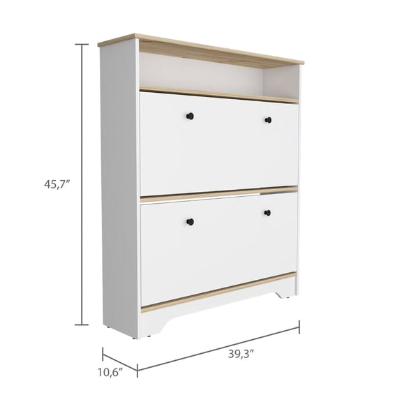 Engineered Wood Base - Two - Shelf Solution - Walk - in Closet - Organize Footwear