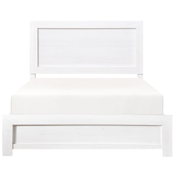 Engineered Wood Bed - Queen Size - Bedroom Setup - Subtle Framing Design