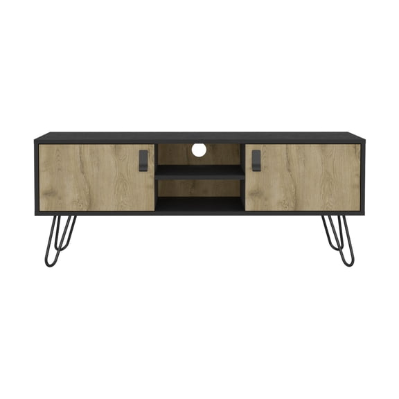 Engineered Wood Build - Stable Support for 50 - 59 Inch TV - Living Room - Secure TV Placement