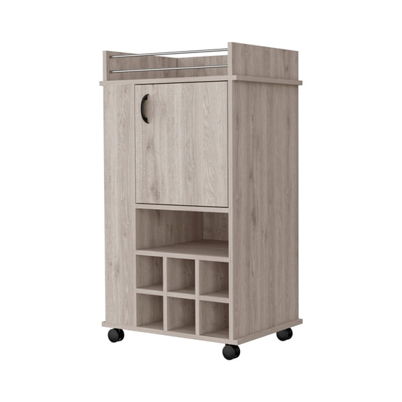Engineered Wood Desk with Visible and Hidden Storage / Organize Office in Style
