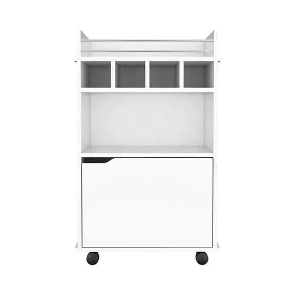 Engineered Wood, Discreet Cabinet | Living Room Bar, Hidden Large Item Storage