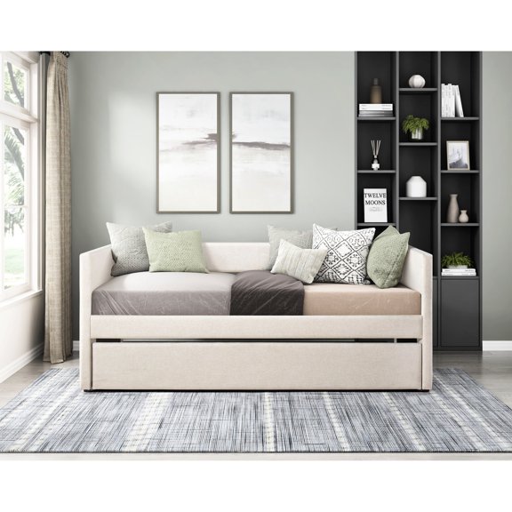 Engineered Wood Structure, Easy Assembly - Daybed for Comfortable Bedroom Use
