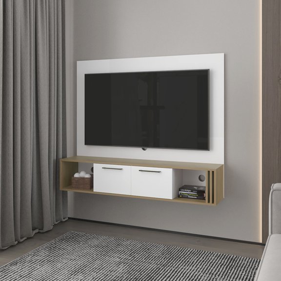 Engineered Wood Structure - Tangle - free Cable Setup - TV Lounge - Long - term Storage
