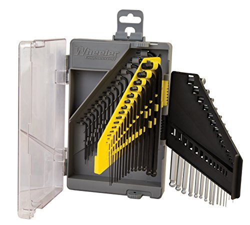 Engineering 45-Piece SAE/Metric Hex and Torx Key Set with Storage for ...