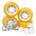 thumbnail image 1 of Engineering 86144 5"" PVC Ribbed Wobble Kit 4-Pk, Yellow, Standard, 1 of 7