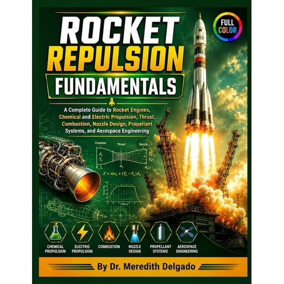 Engineering Books New Releases 2026-2027 Rocket Repulsion Fundamentals: A Complete Guide to Rocket Engines, Chemical and Electric Propulsion, Thrust, Combustion,, Book 1, (Paperback)