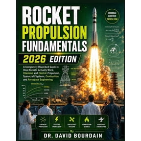 Engineering Books New Releases 2026 Rocket Propulsion Fundamentals 2026 Edition: A Completely Reworked Guide in How Rockets Actually Work, Chemical and Elec, Book 1, (Paperback)