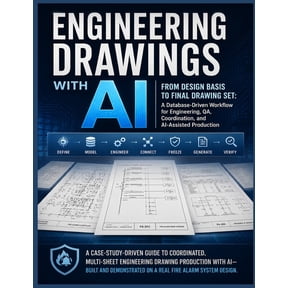Engineering Drawings with AI: From Design Basis to Final Drawing Set: A Database-Driven Workflow for Engineering, QA, Co, (Paperback)