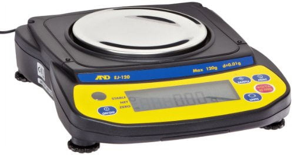 Engineering EJ120 Compact Electronic Toploading Balance With LCD