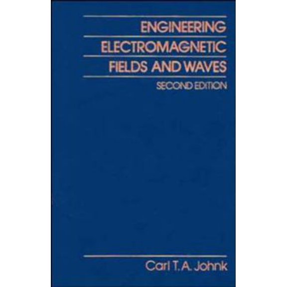 Pre-Owned Engineering Electromagnetic Fields and Waves (Paperback) 0471098795 9780471098799