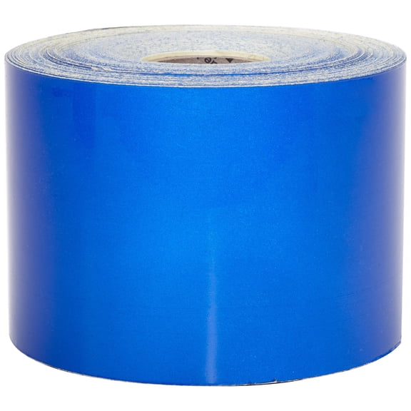 Engineering Grade Retro Reflective Adhesive Tape, 10 yds Length x 4 Width, Blue