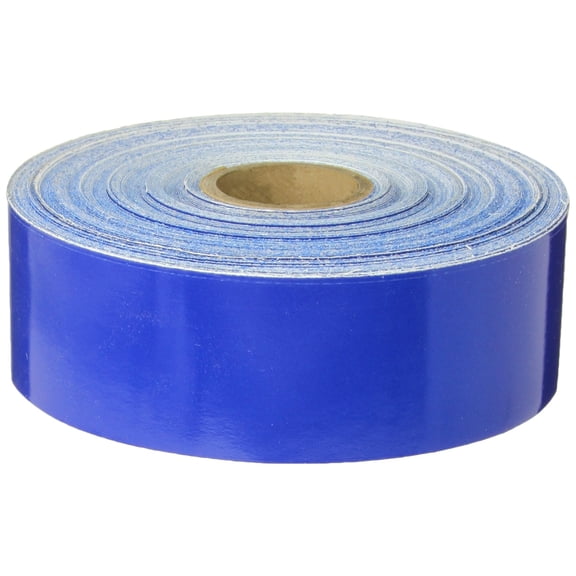 Engineering Grade Retro Reflective Adhesive Tape, 50 yds Length x 2 Width, Blue