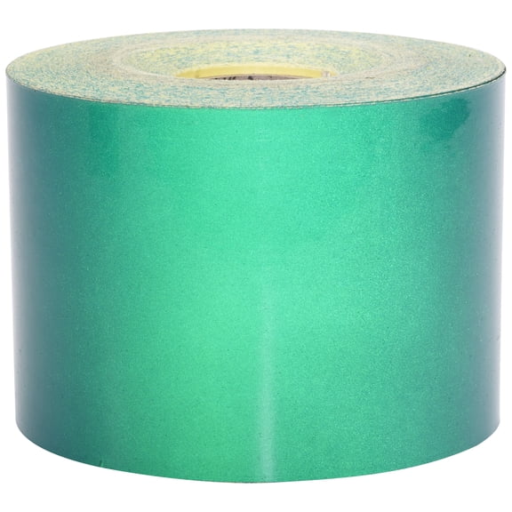 Engineering Grade Retro Reflective Adhesive Tape, 50 yds Length x 4" Width, Green