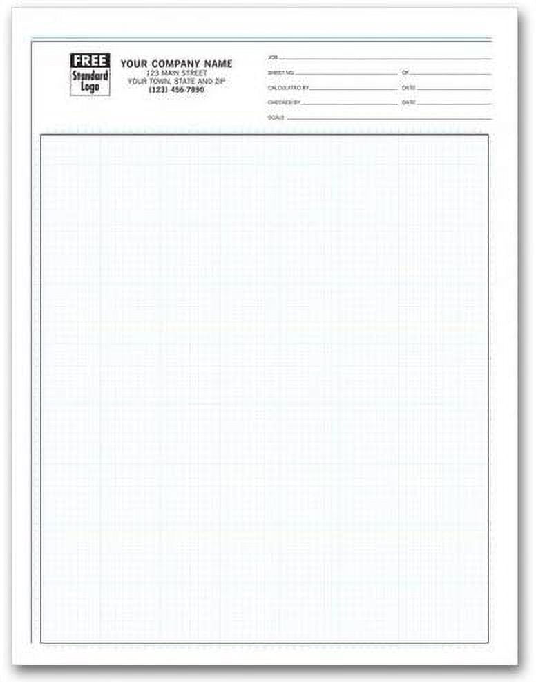 Engineering Graph Pads 1/8 Inch