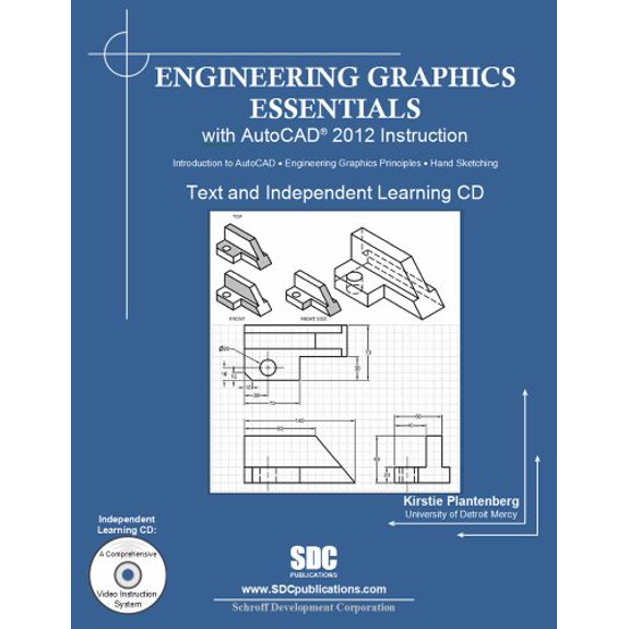 Pre-Owned Engineering Graphics Essentials with AutoCAD 2012 Instruction (Unknown) 1585036838 9781585036837
