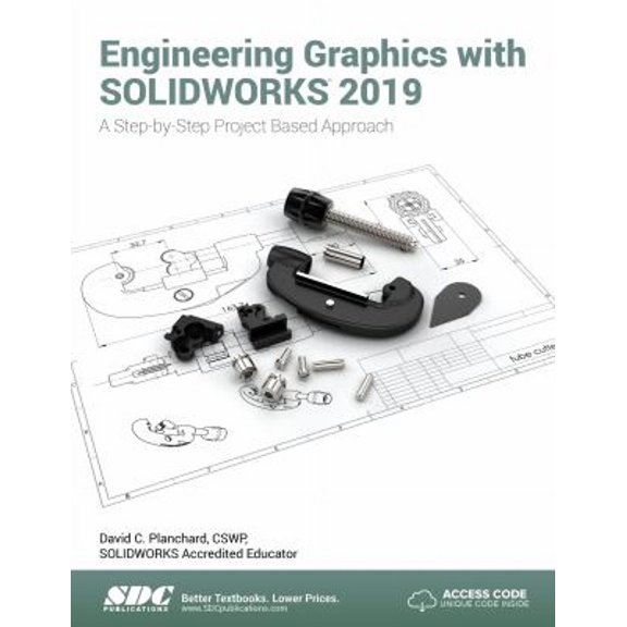 Pre-Owned Engineering Graphics with SOLIDWORKS 2019: A Step-by-Step Project Based Approach Paperback