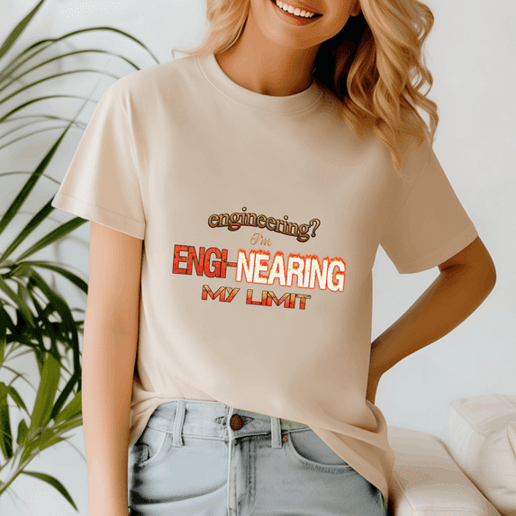 Engineering IM Engi Nearing My Limit Engineer Pun Shirt, Meme Tee, Trending Tshirt, Funny Friend , Quote