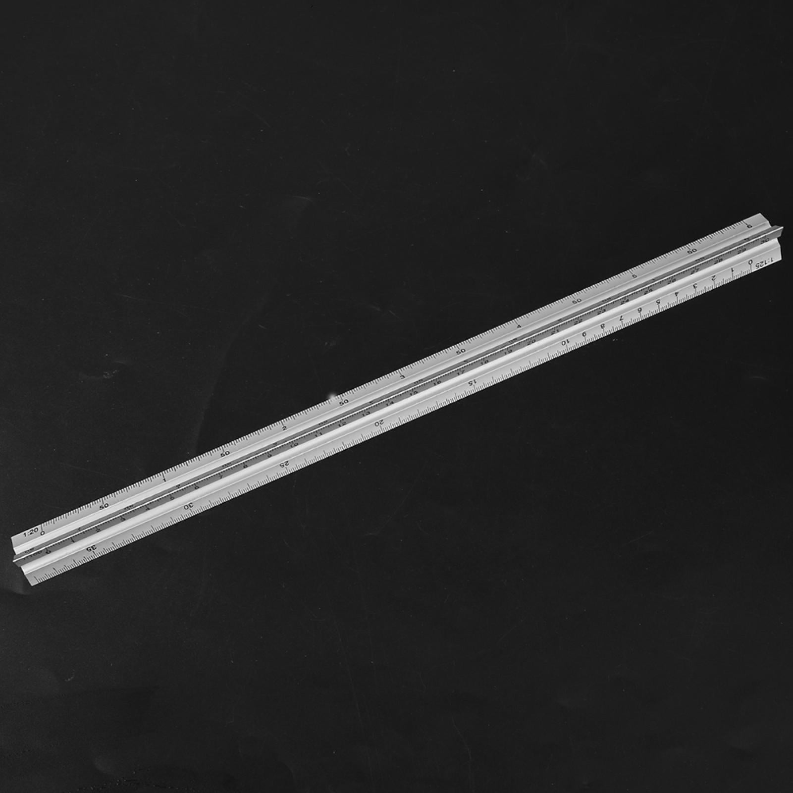 Engineering Measuring Ruler, Triangular Scale Ruler, High Strength