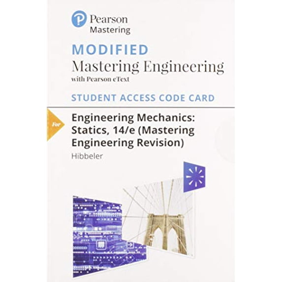 Pre-Owned Engineering Mechanics : Statics, Student Value Edition Plus Modified Mastering Engineering Revision with Pearson Etext -- Access Card Package (Edition 14) (Mixed media product)