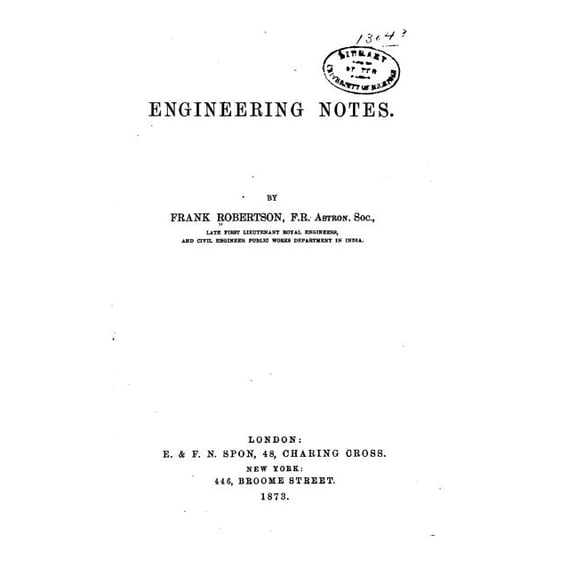 Engineering Notes (Paperback)
