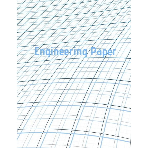 Engineering Paper: Quad Rule graph paper,8.5 x 11 (5x5 graph paper) 100 pages, (Paperback)