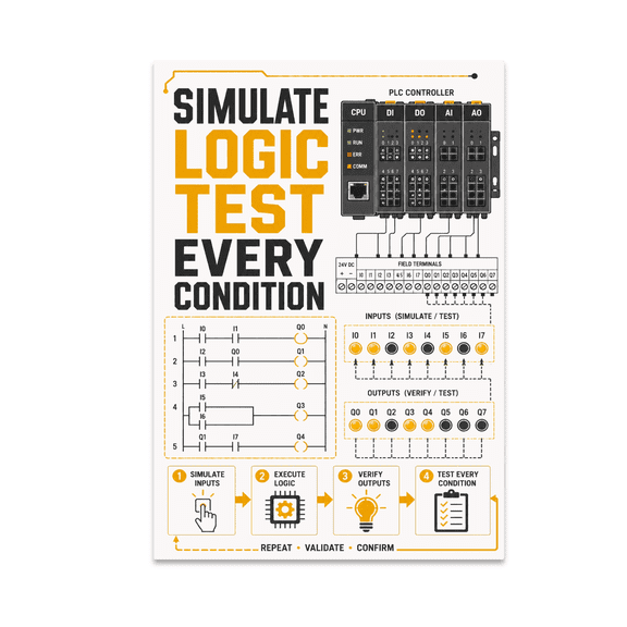 Engineering Schematic Wall Art - Engineering Enthusiast - 13x19 Poster Print