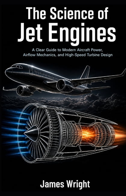 All about Engineering The Science of Jet Engines: A Clear Guide to Modern Aircraft Power, Airflow Mechanics, and High-Speed Turbine Design, Book 1, (Paperback)