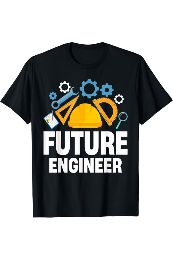 Engineering Student Kids Funny Future Engineer T-Shirt