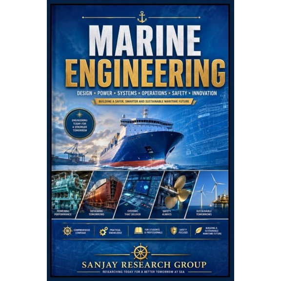 Engineering Study Books by Sanjay Mandav Marine Engineering: Building a Safer, Smarter &and Sustainable Maritime Future, Book 22, (Paperback)