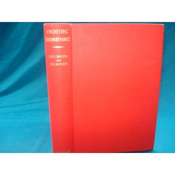 Pre-Owned Engineering Thermodynamics: Work and Heat Transfer Paperback