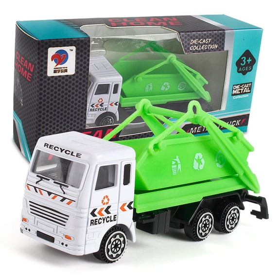 Engineering Toy, Mining Car Truck Toy, Garbage Truck Toy for Children, Children's Birthday Gift