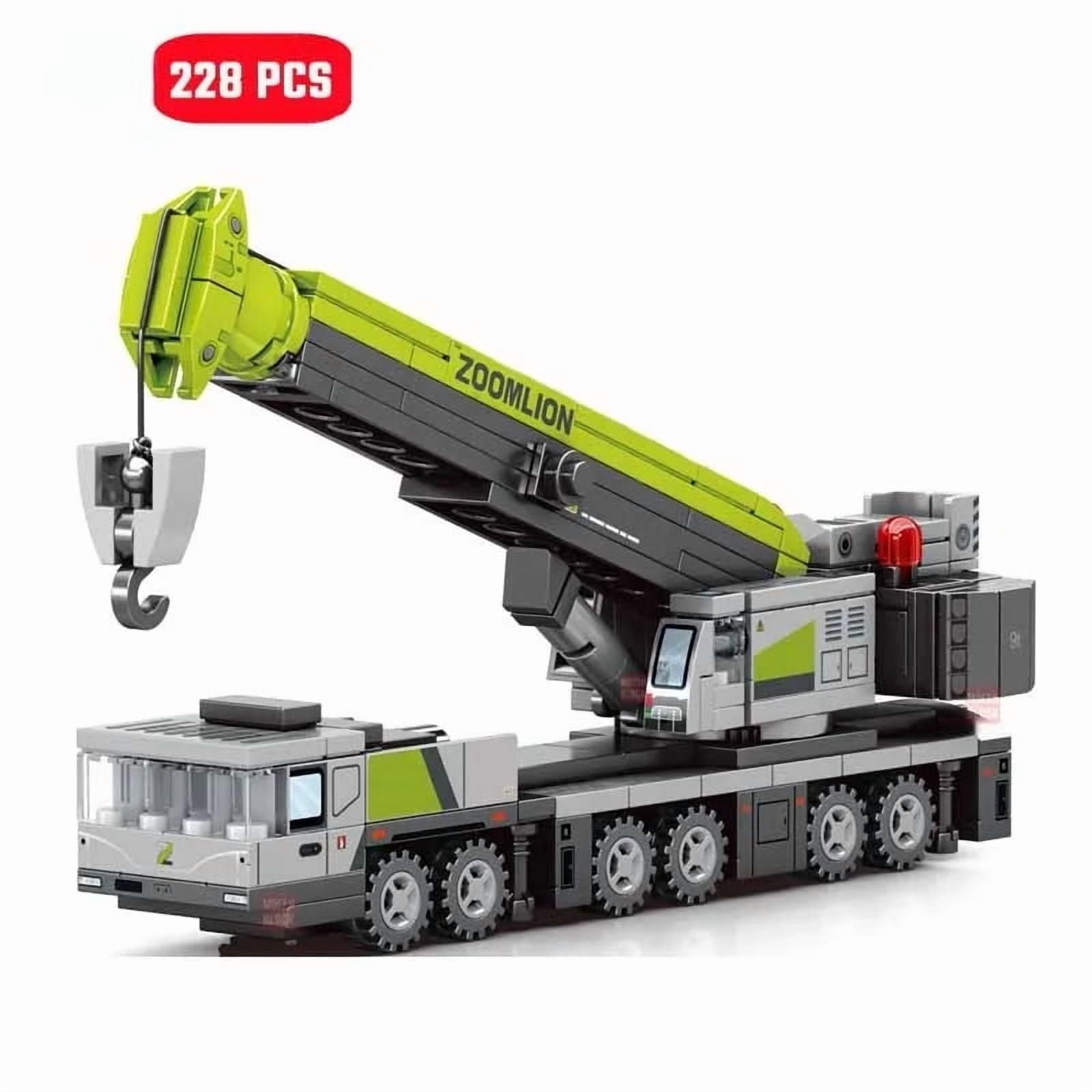 Engineering Vehicle Assemblage Building Blocks Kits MOC Excavator Mixer Truck Model Bricks DIY Educational Toys Boys Gifts