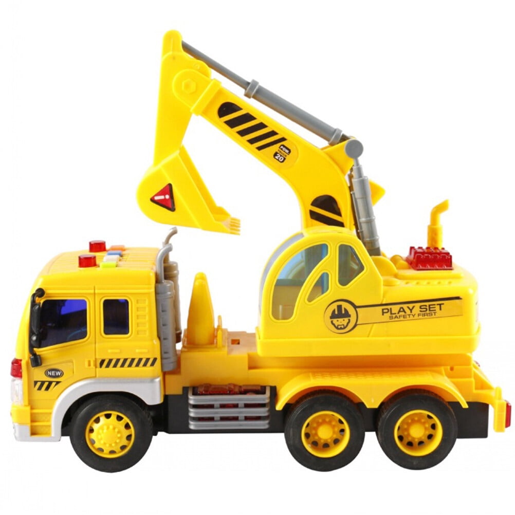 Engineering Vehicle Toys High Simulation Excavator Model Educational